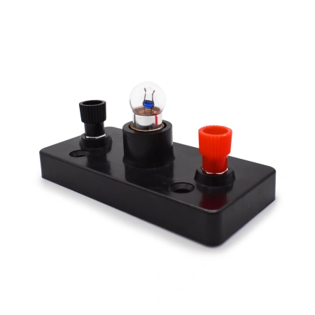 Патрон с лампочкой учебный